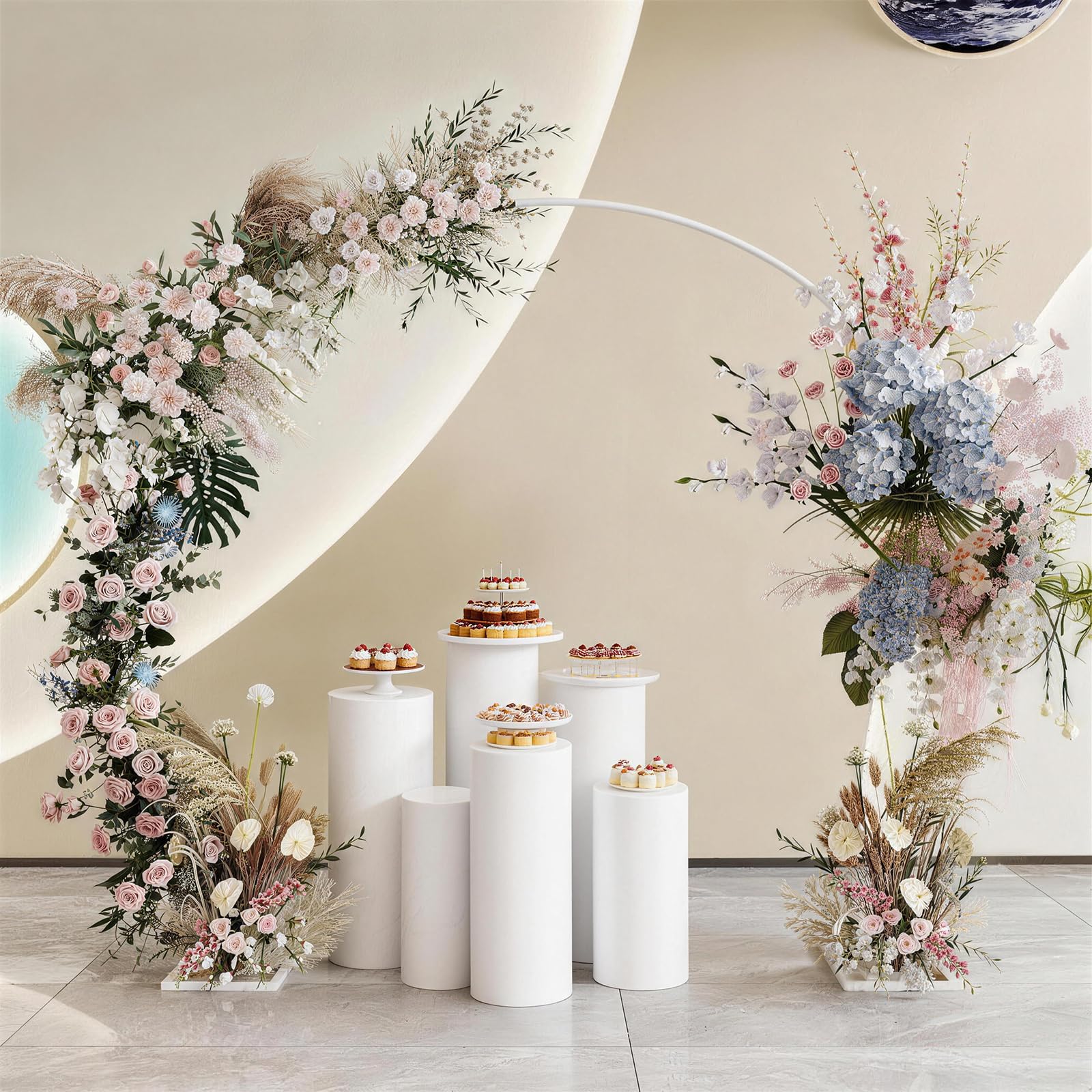 Amazon.co.jp: YASICA フラワーアーチ バルーンアーチ 園芸 アーチ