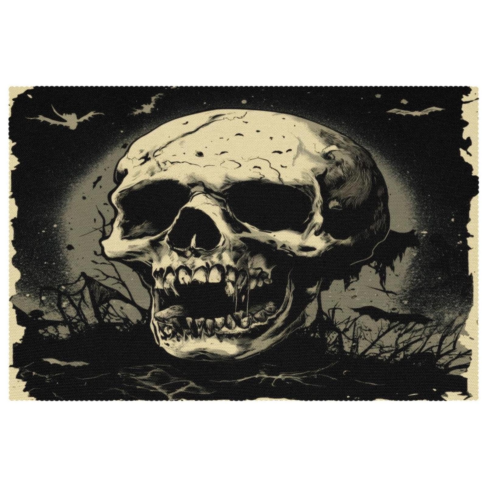 Sets de table Halloween de qualité supérieure lot de 6 antidérapants pour salle à manger
