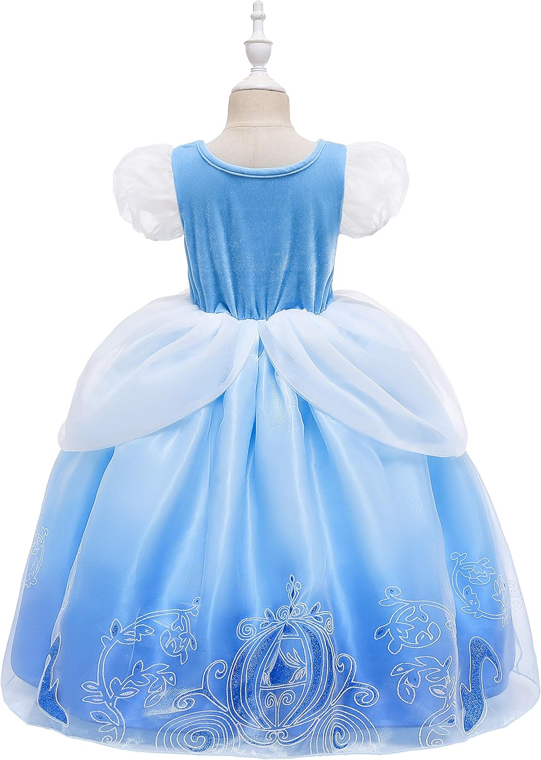 Romy's Collection Princess Cinderella Blue Toddler Girls Costume Dress Up : Clothing, Shoes & Jewelry