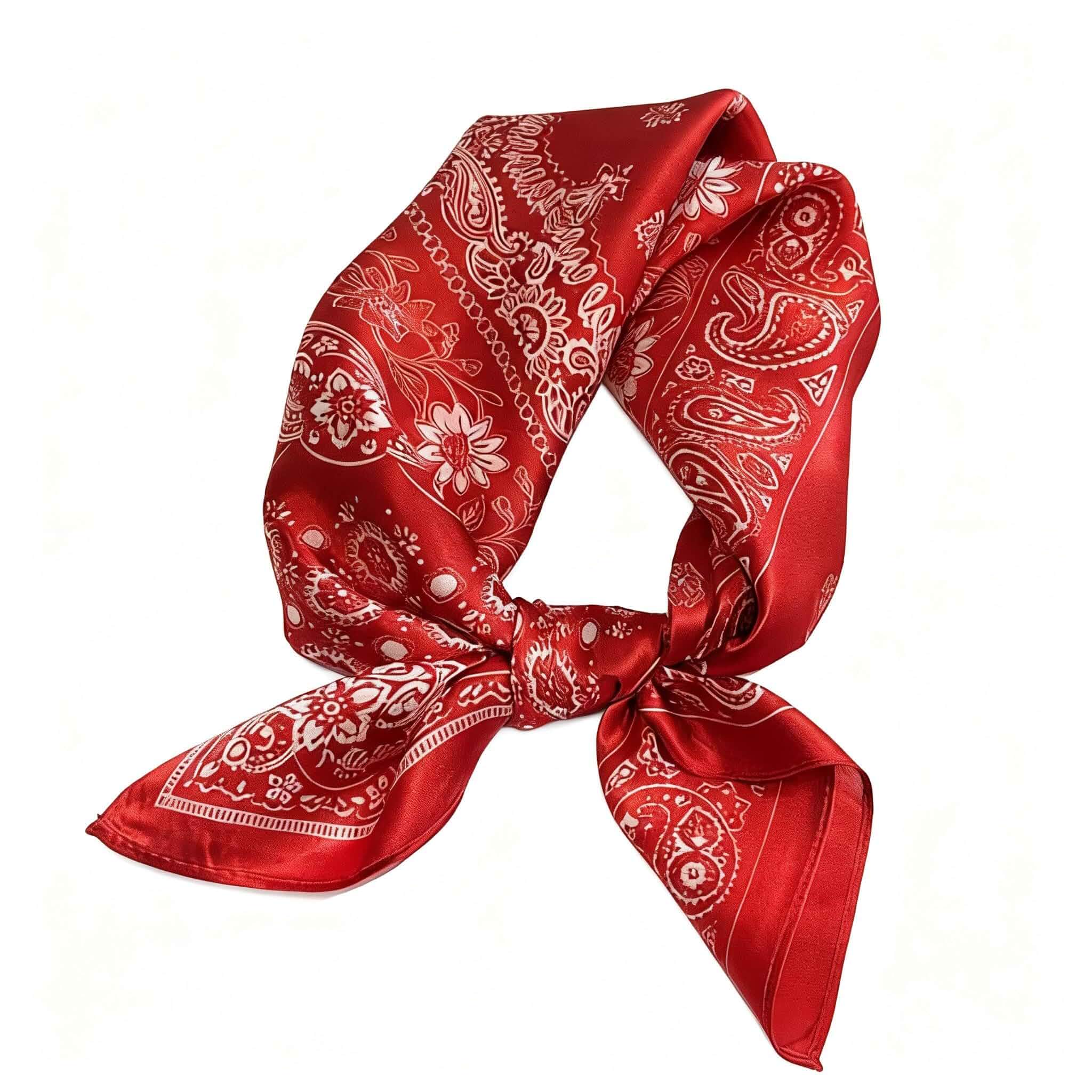 Stain Head Scarf for Women, Square Bandana for Hair Neck and Bag Gifts 27.5"×27.5", Hair Head scarf, Lightweight scarf, Fashion Accessories, Elegant Bag Purse Handbag Gifts for Women