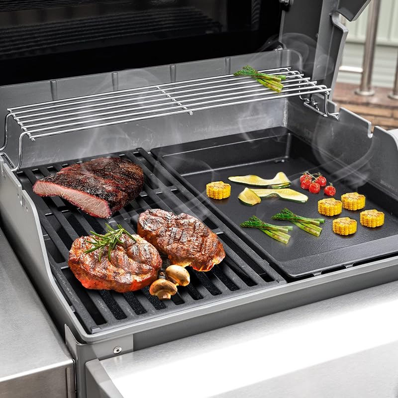 Onlyfire öntöttvas plancha grillezőlap Weber Spirit 200/300 sorozathoz