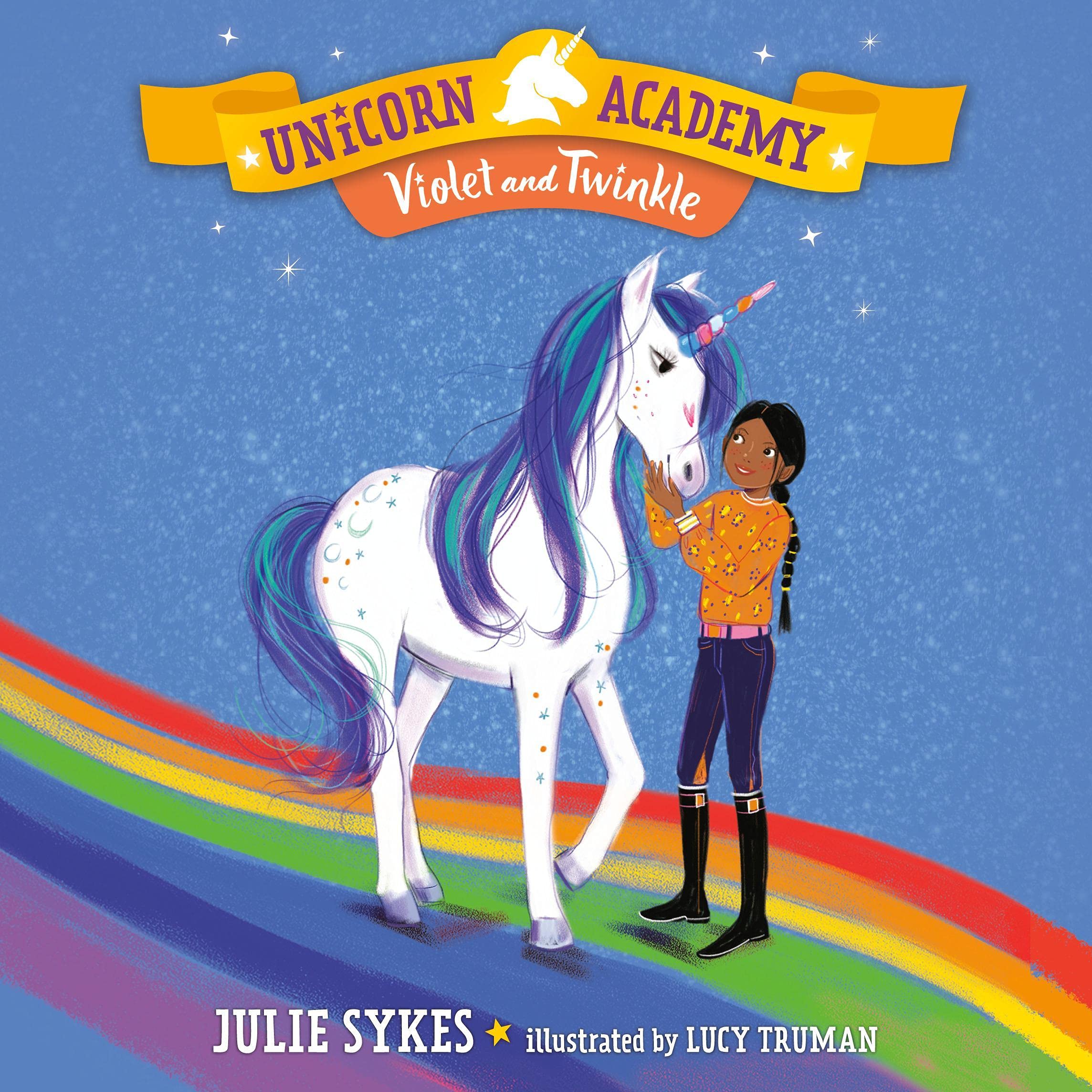 Cover art for Unicorn Academy #11: Violet and Twinkle