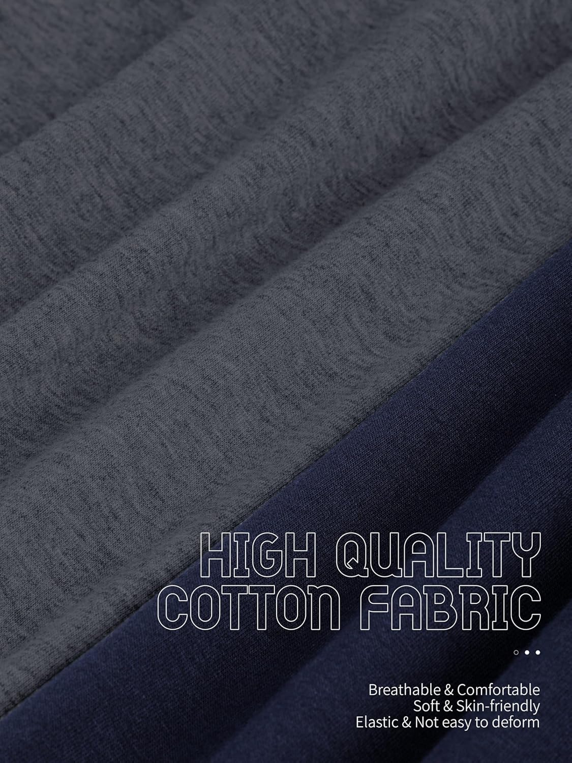 4 Pack Boys Long Sleeve Shirts Soft Cotton Basic Tees Youth Boys Long Sleeve T-Shirts Layering Shirts Tagless - Image 2