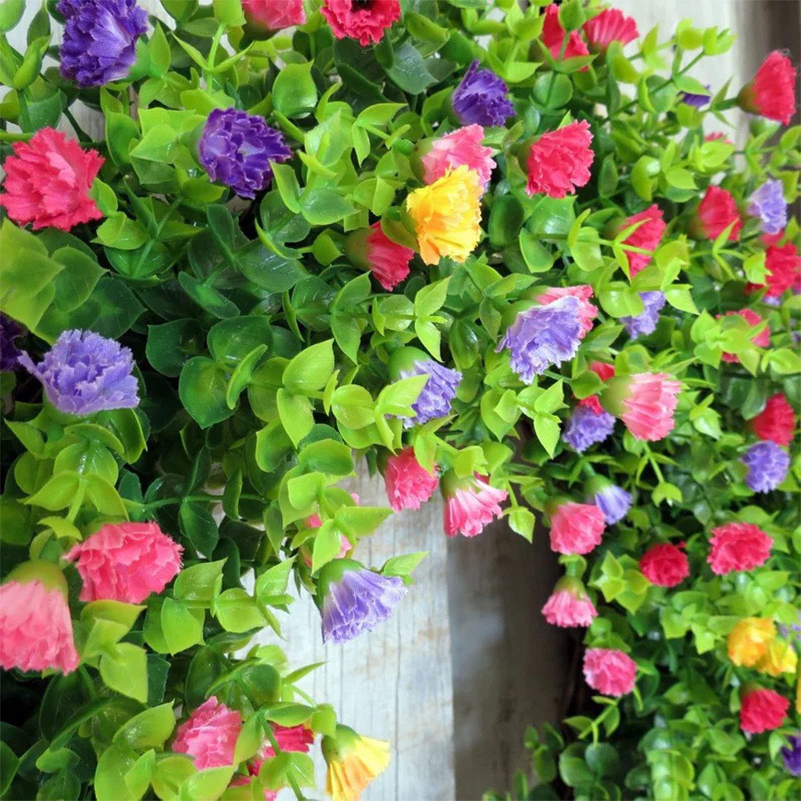 Deur Krans Voordeur Krans Kunstmatige Indoor Outdoor Bloemen Krans Handgemaakt Voor Festival Viering Party Decoratie