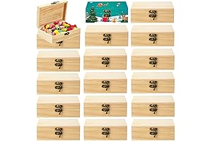 Dream box for crafts - Unfinished Wooden Box