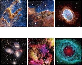 Fixed Star and Nebula - Discs for POCOCO Galaxy Projector, 5k Ultra HD, 6 Pieces (No Projector)