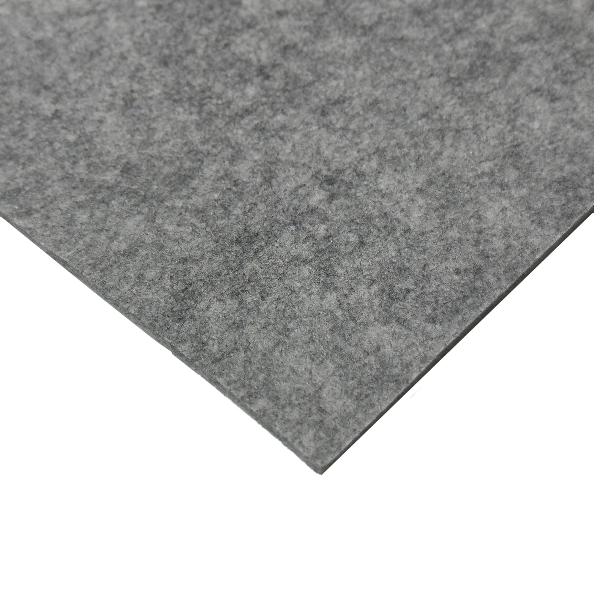 Thefabrictrade Marl Grey Thick 3Mm Acrylic Felt Fabric | A4 Sheet 30Cm X 21Cm | Craft, Sewing & Upholstery Material | Baize Poker Table Cover | Soundproof Acoustic Diy (Marl Grey)