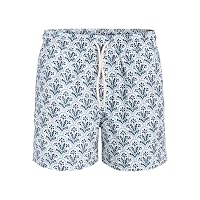 Jack & Jones Jpstmaui Shell AOP Swim Shorts Reg, Bianco