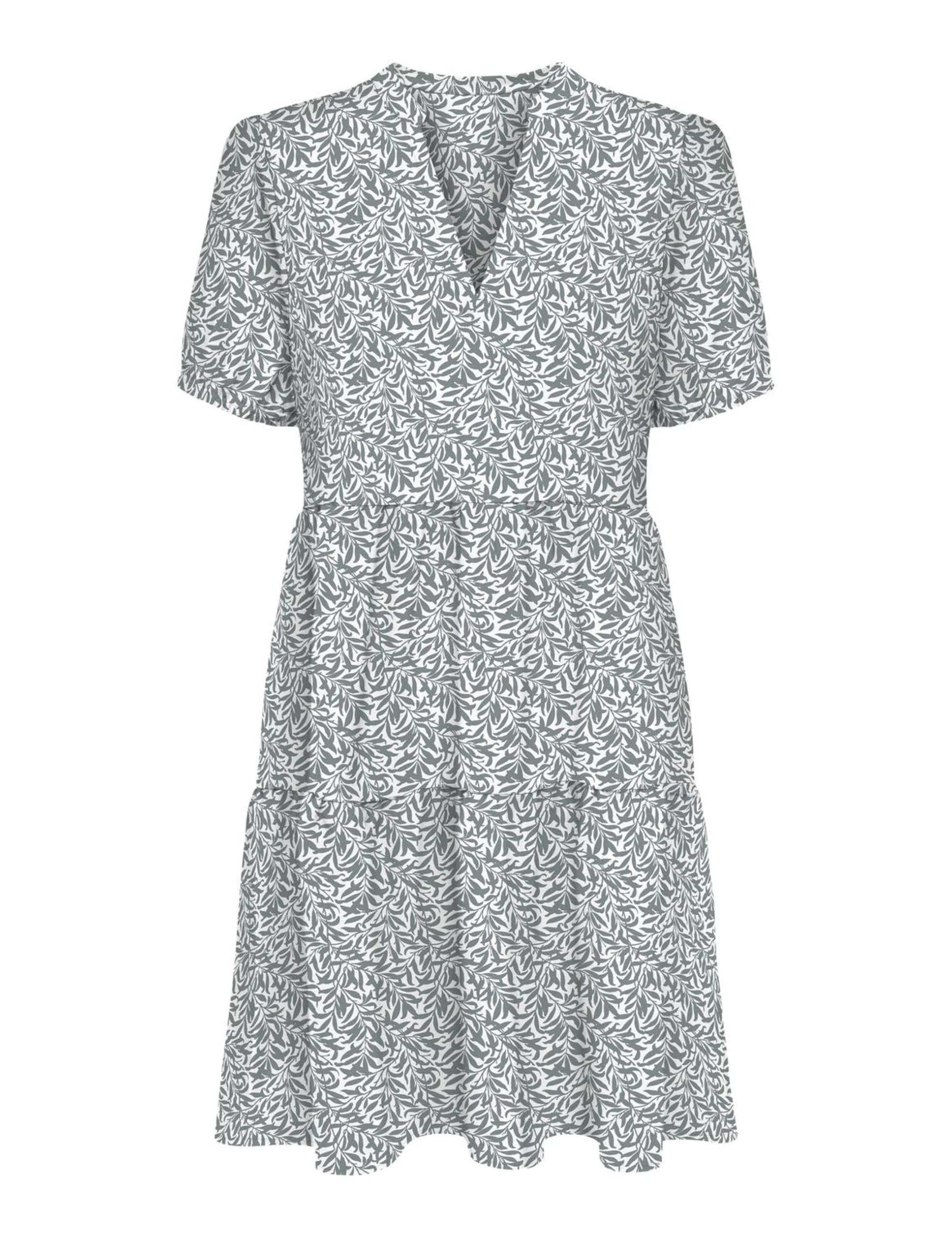 ONLY Damen Onlnova Life Vis Thea Sleeve Dress AOP Onlnova Life Vis Thea Sleeve Dress AOP (1er Pack)