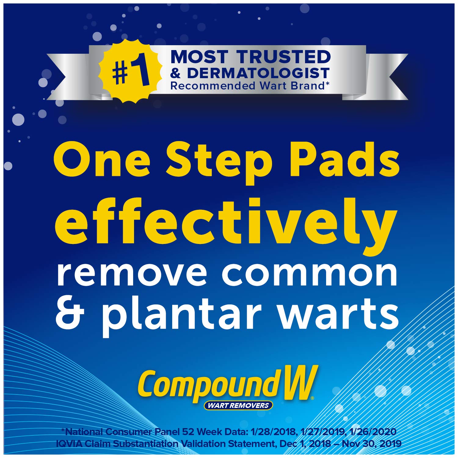 Buy Compound W Wart Remover Maximum Strength One Step Pads Pack of 14