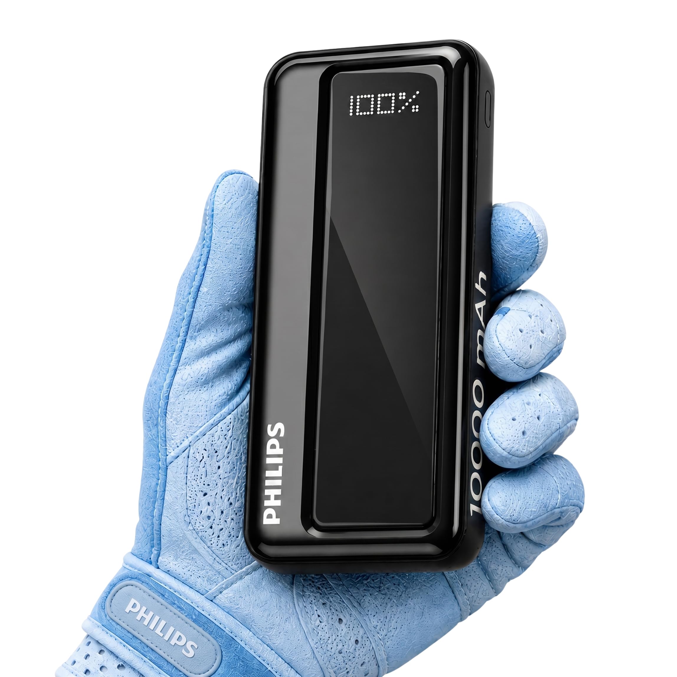 Philips 10000mAh 22.5W Fast Charging Power Bank (Slate Black) with Digital LED Display | Type-C Input/Output | 3 Output Ports | Lithium Polymer Battery | Portable for Mobile, Tablet & Earbuds-image-26