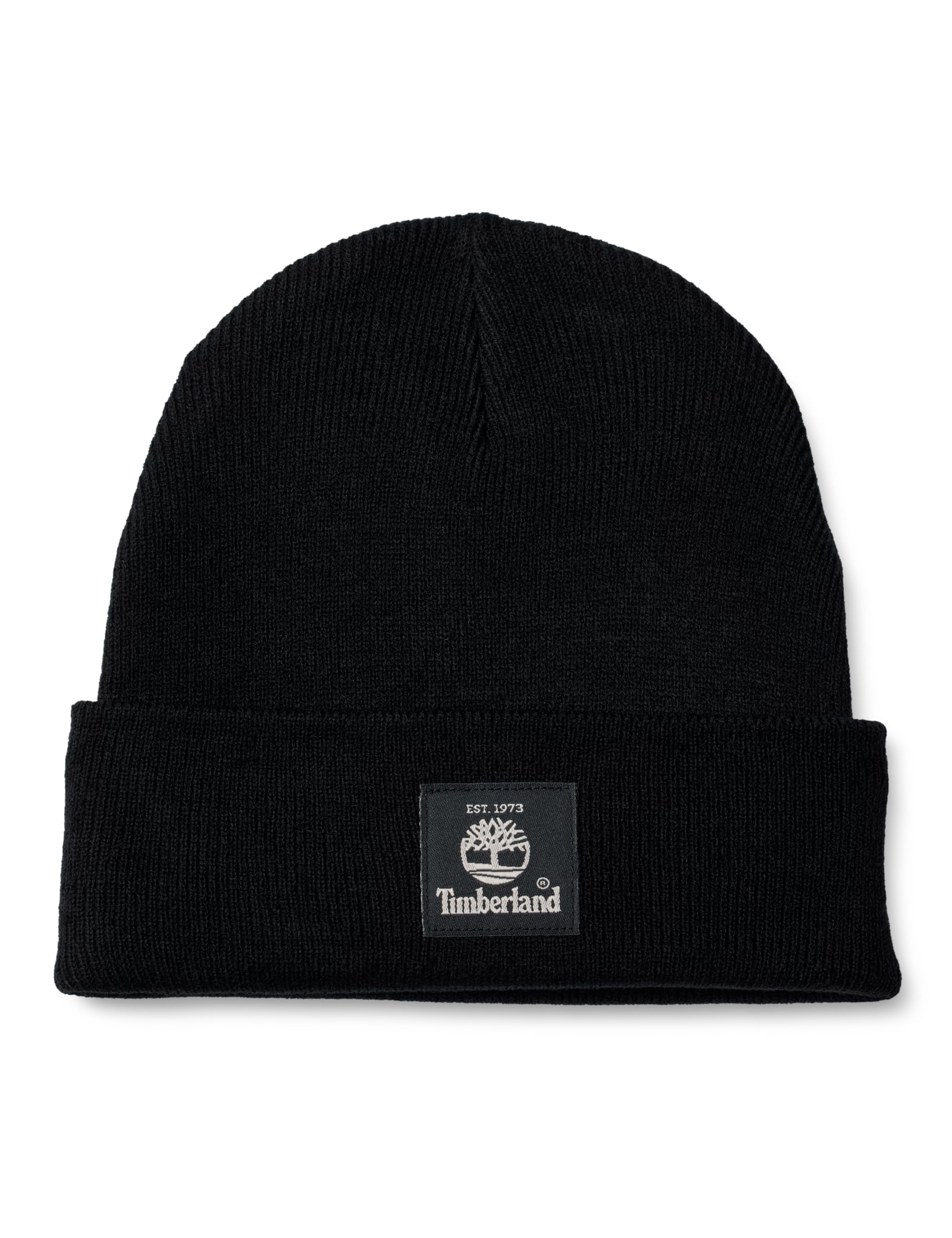 Timberland Men's Short Watch Cap, Black, One Size