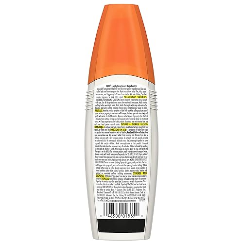 Miniatura 2 de OFF FamilyCare - Spritz repelente de insectos y mosquitos espray de insectos sin perfume con Aloe-Vera 7 de desodoro 6 onzas