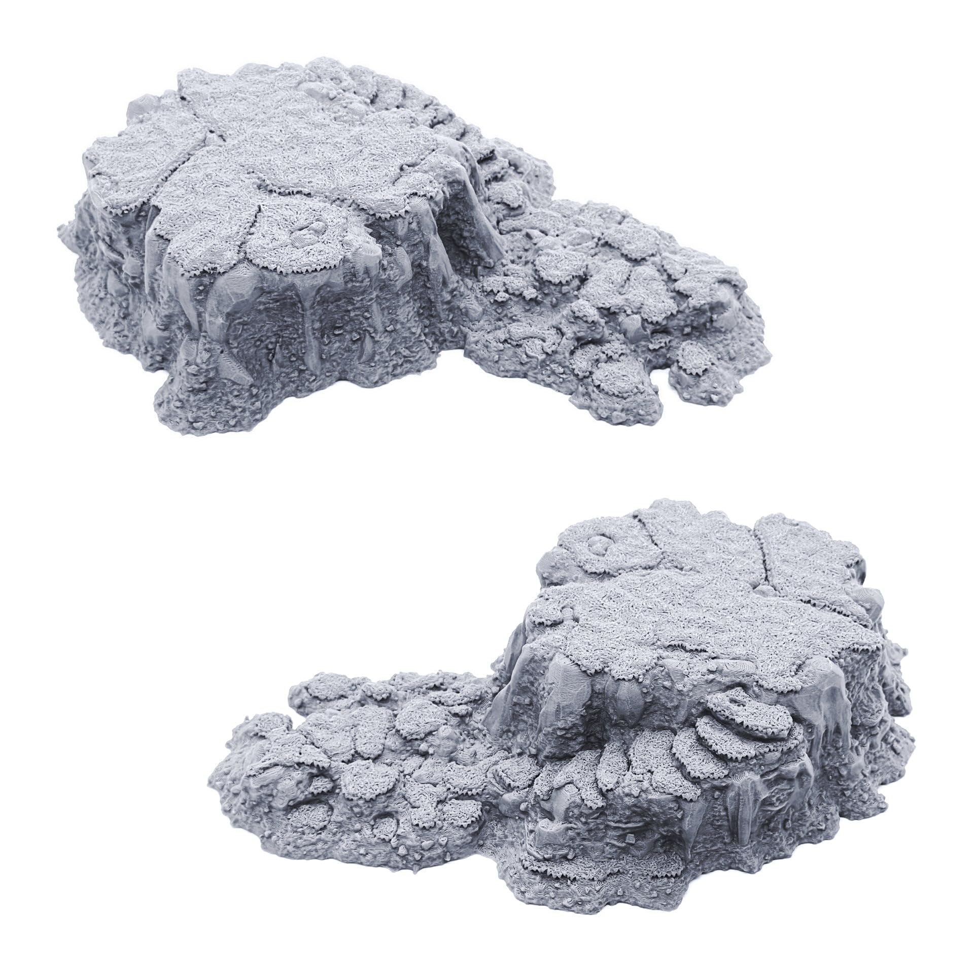 Grassy Gnoll 3D Printed Terrain - Tabletop RPG Scenery For 28mm Miniatures | Printable Scenery Wargame Landscapes - View #2
