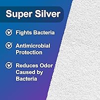 Vista 3 de AG Silver - Apósito para heridas de alginato de calcio, 2 x 2 pulgadas, 10 almohadillas estériles, antiadherentes y altamente absorbentes