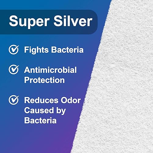 Miniatura 3 de AG Silver - Apósito para heridas de alginato de calcio, 2 x 2 pulgadas, 10 almohadillas estériles, antiadherentes y altamente absorbentes para