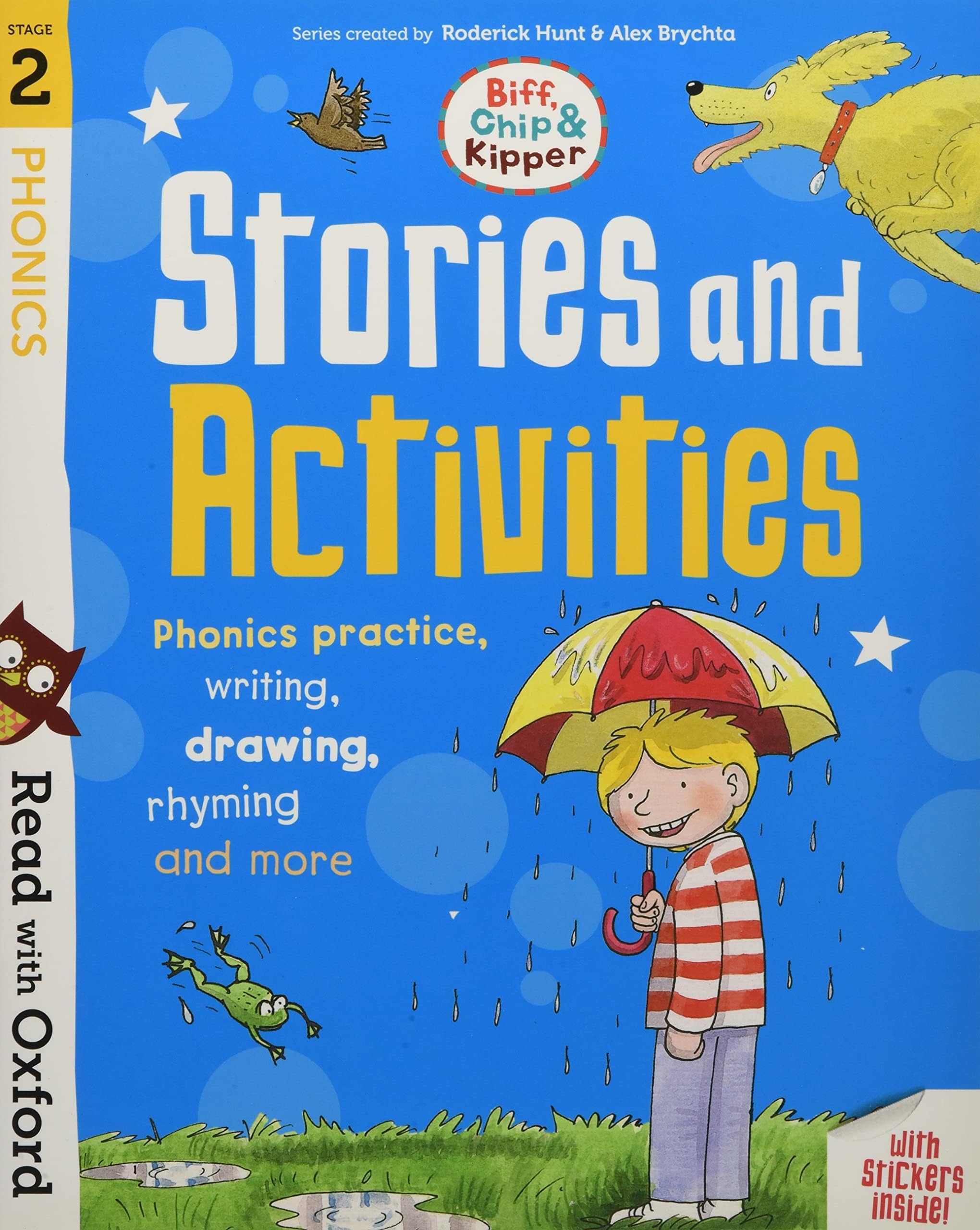 Read with Oxford: Stage 2: Biff, Chip and Kipper: Stories and Activities: Phonics practice, writing, drawing, rhyming and more Paperback – 3 May 2018