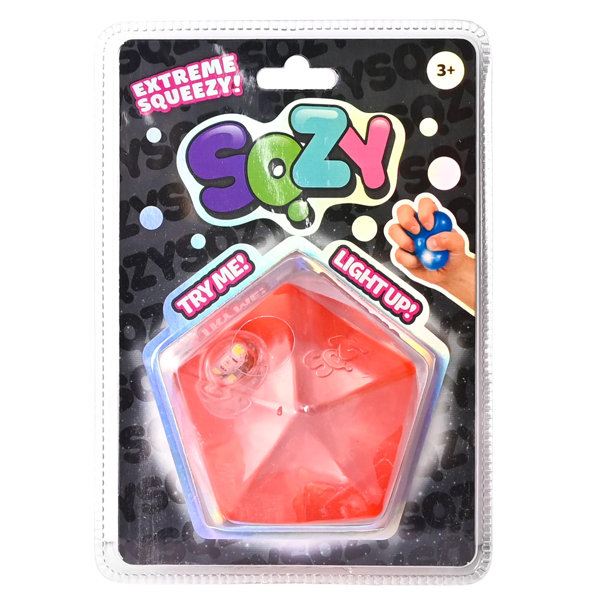 Amazon.com: SQZY Light Up Squishy Gel Gems Decahedron Fidget Toy