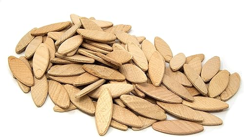 Miniatura 5 de WEN 10 galletas de madera de abedul para carpintería, paquete de 100 (JN111B)