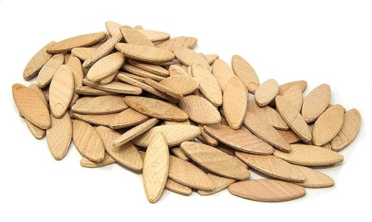 WEN 0 Birch Wood Biscuits for Woodworking, 100 Pack (JN100B)
