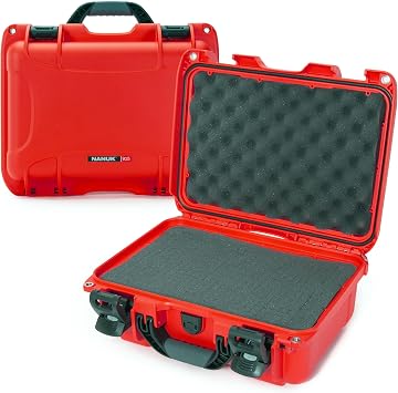Nanuk 915 Waterproof Hard Case with Foam Insert - Red 915-1009
