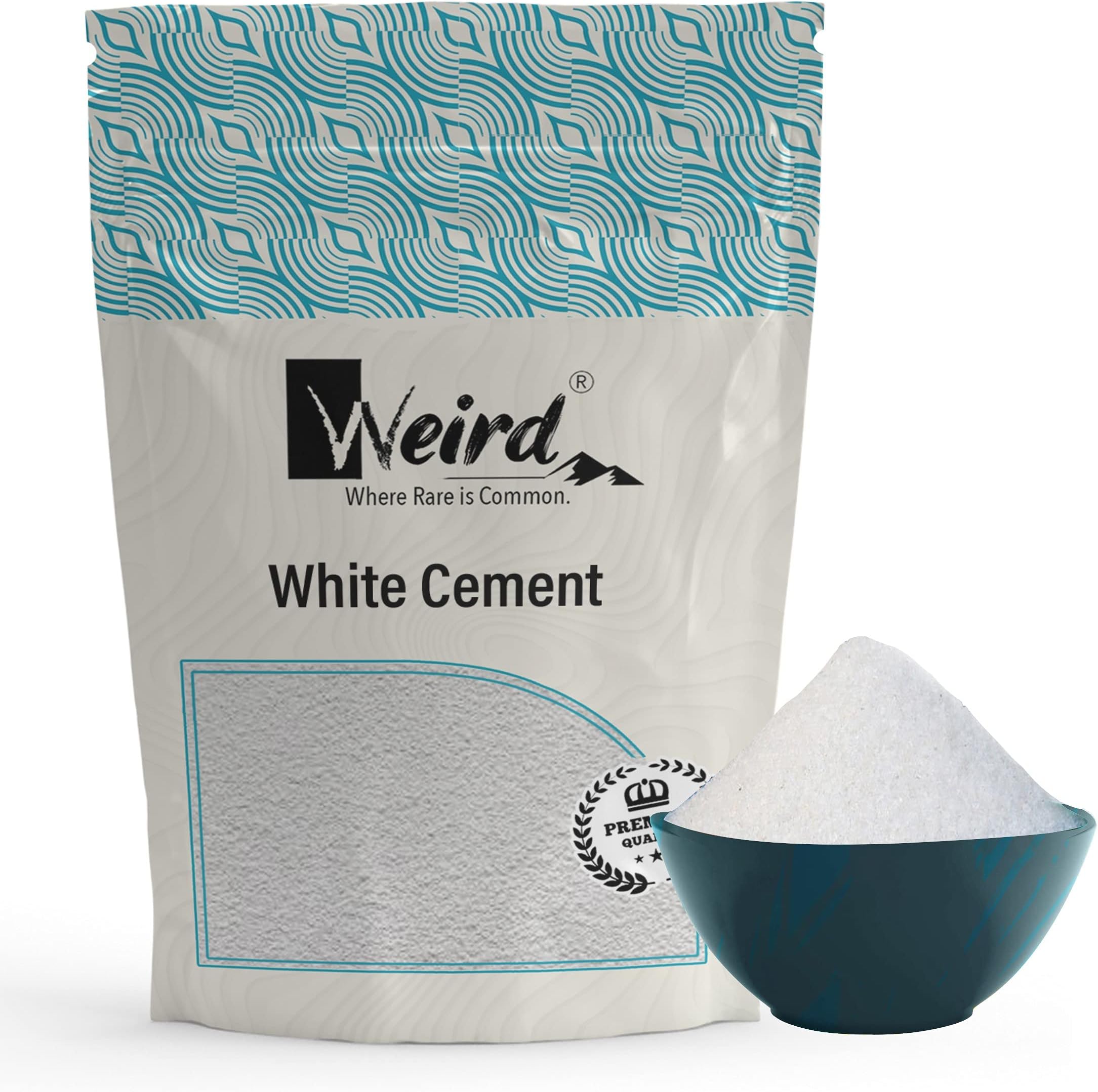 WEIRD White Cement for Tiles Gap (400GM) Crack Filling | Universal Adhesive | Repair | Construction Works | Art & Craft Projects | Home Waterproof | Bathroom & Tiles