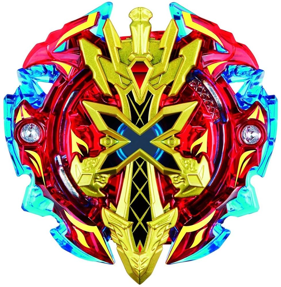 Beyblade Xeno Xcalibur M.I. 剣型ランチャー付き TAKARA TOMY Xeno Xcalibur / Xcalius .M.I Burst Beyblade