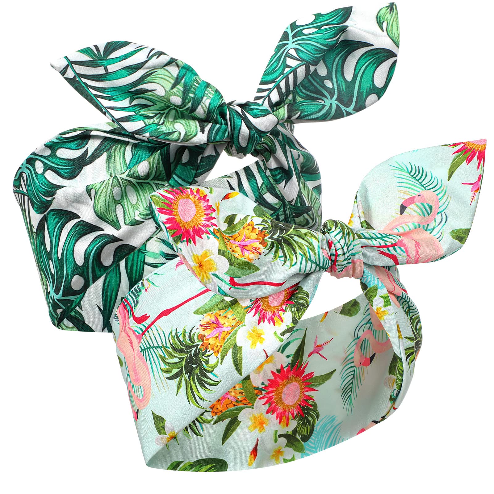Amazon.com : Ceenna 2 Pieces Wire Headbands for Women Beach  display picture 3
