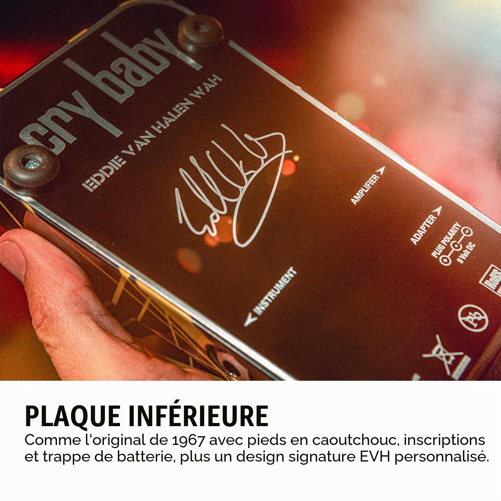 Dunlop Eddie Van Halen Signature Wah Wah Pédale