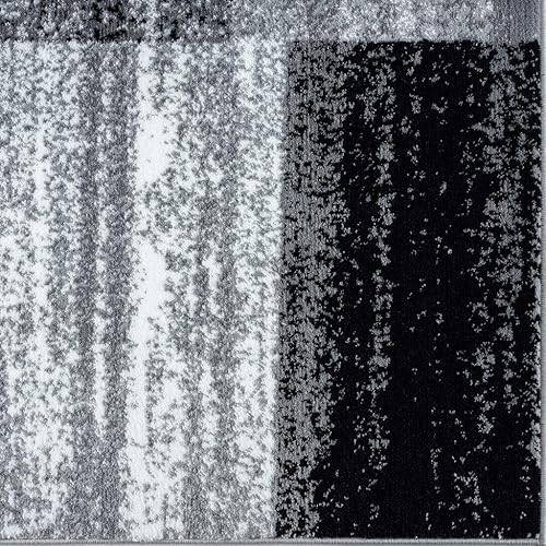 Miniatura 6 de LUXE WEAVERS Lagos Collection 9248 - Alfombra geométrica Art Deco roja de 5 x 7 pulgadas