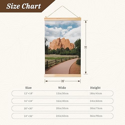 Miniatura 10 de Pósteres colgantes personalizados para pared, añade tu propio texto personalizado, imagen de texto personalizado, pintura de pergamino colgante de