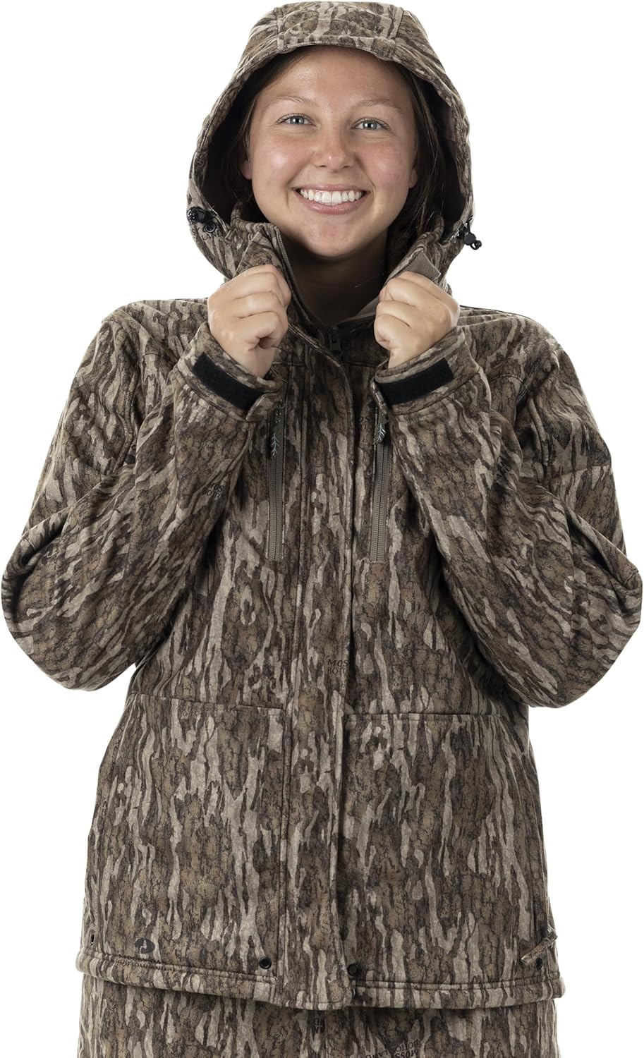 DSG Outerwear Women's Ava 3.0 3-in-1 Camouflage Hunting Jacket with Scent Control, Waterproof - Pockets & Removable Hood - Image 2