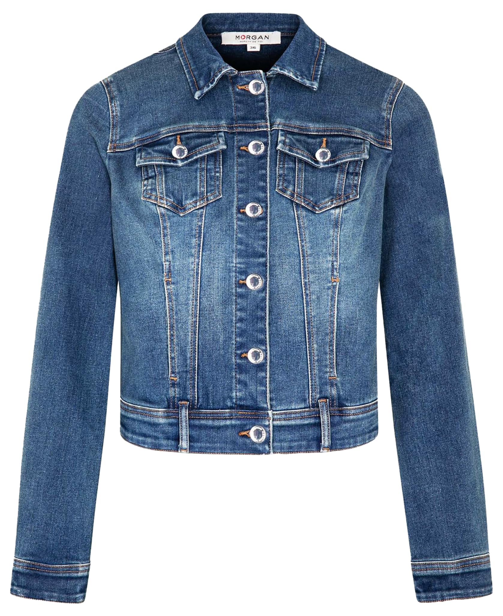 Morgan 231-vpomi Veste en jean Femme