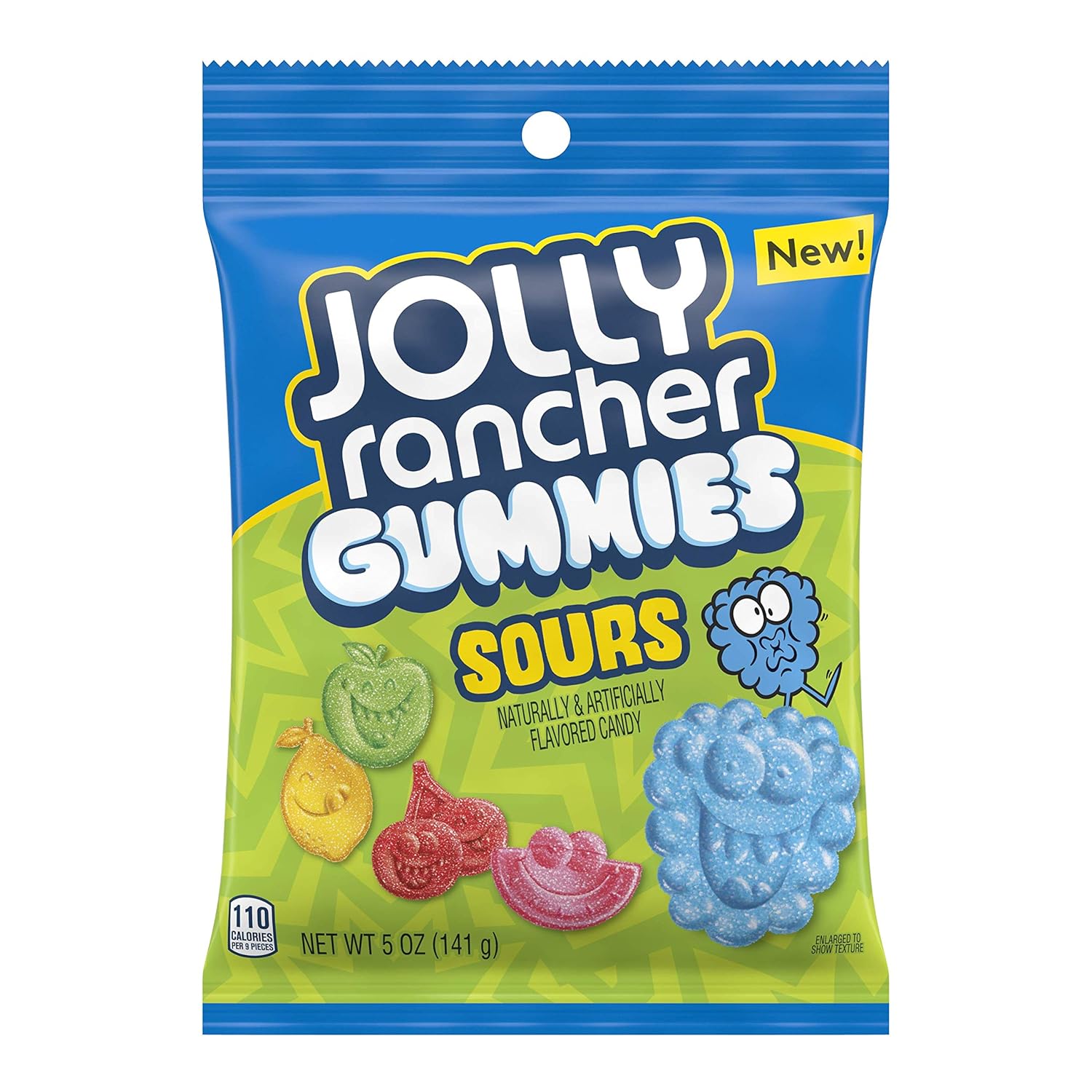 Jolly Rancher Gummies Candy, Sour, 5 Ounce (Pack of 12)