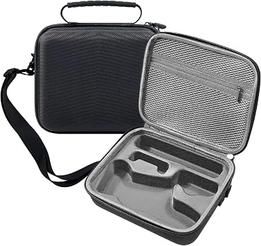 For Osmo Mobile 7/7P Case,EVA Lycra portable storage bag,Carrying Case, for DJI OM7/DJI OM7P Gimbal Stabilizer Travel case for DJI Osmo Mobile 7/7P Accessories,Black