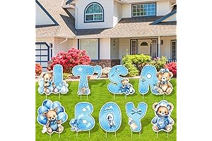 Welcome Home Baby Boy Yard Sign