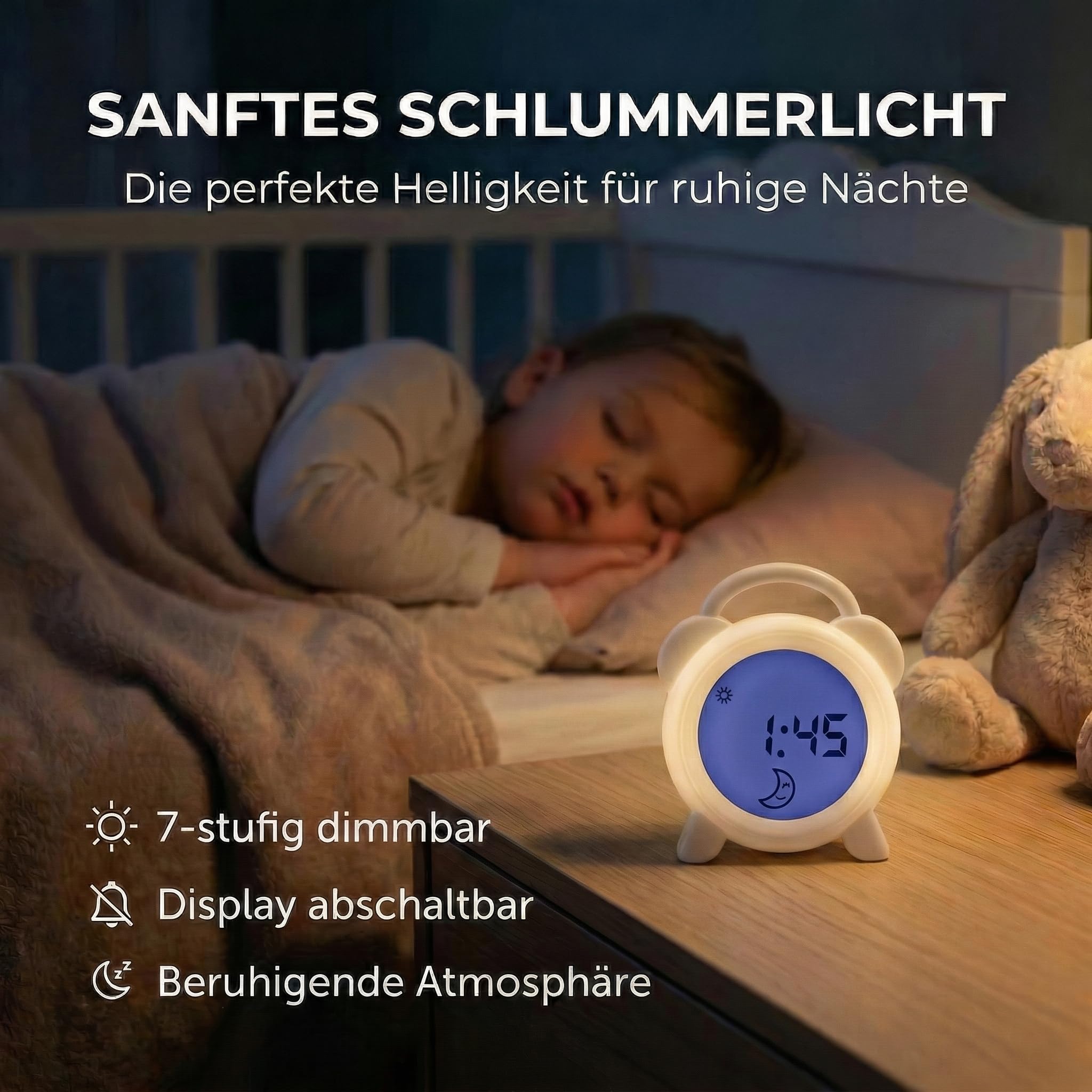 Alecto BC-100 Wecker Kinder Schlaftrainer