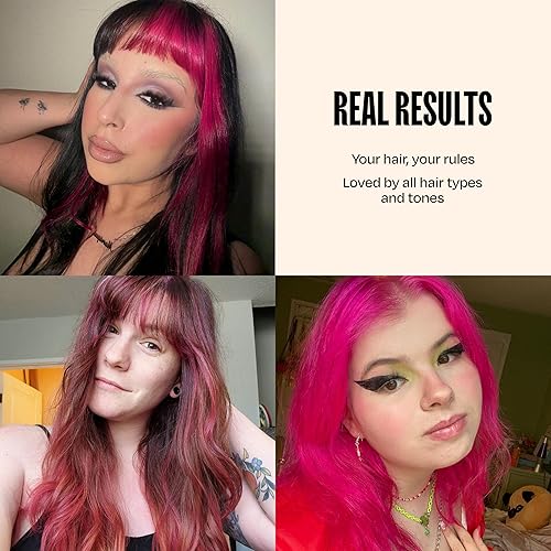 Miniatura 275 de Overtone - Acondicionador de tinte semipermanente para el cabello, 8 onzas, cabello natural y teñido, con manteca de karité y aceite de coco Azul