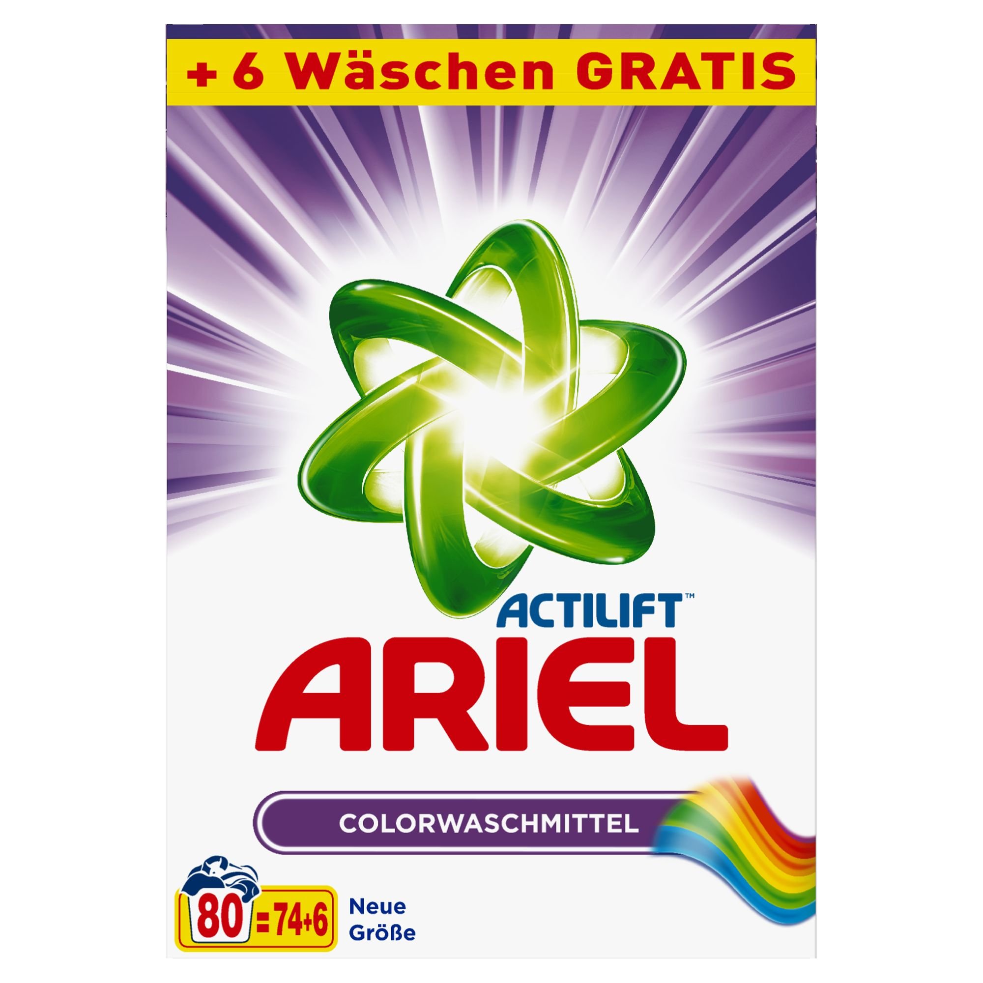 Ariel Proszek do prania Color 5,2 kg, 1 opakowanie (1 x 80 cykli prania)