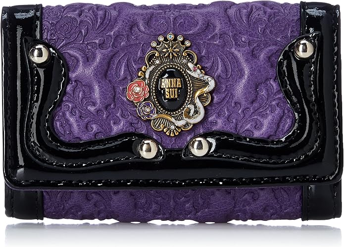 ANNA SUI　キーケース　セルパン　パープル Amazon | [アナスイ] セルパン キーケース レディース 316114-90