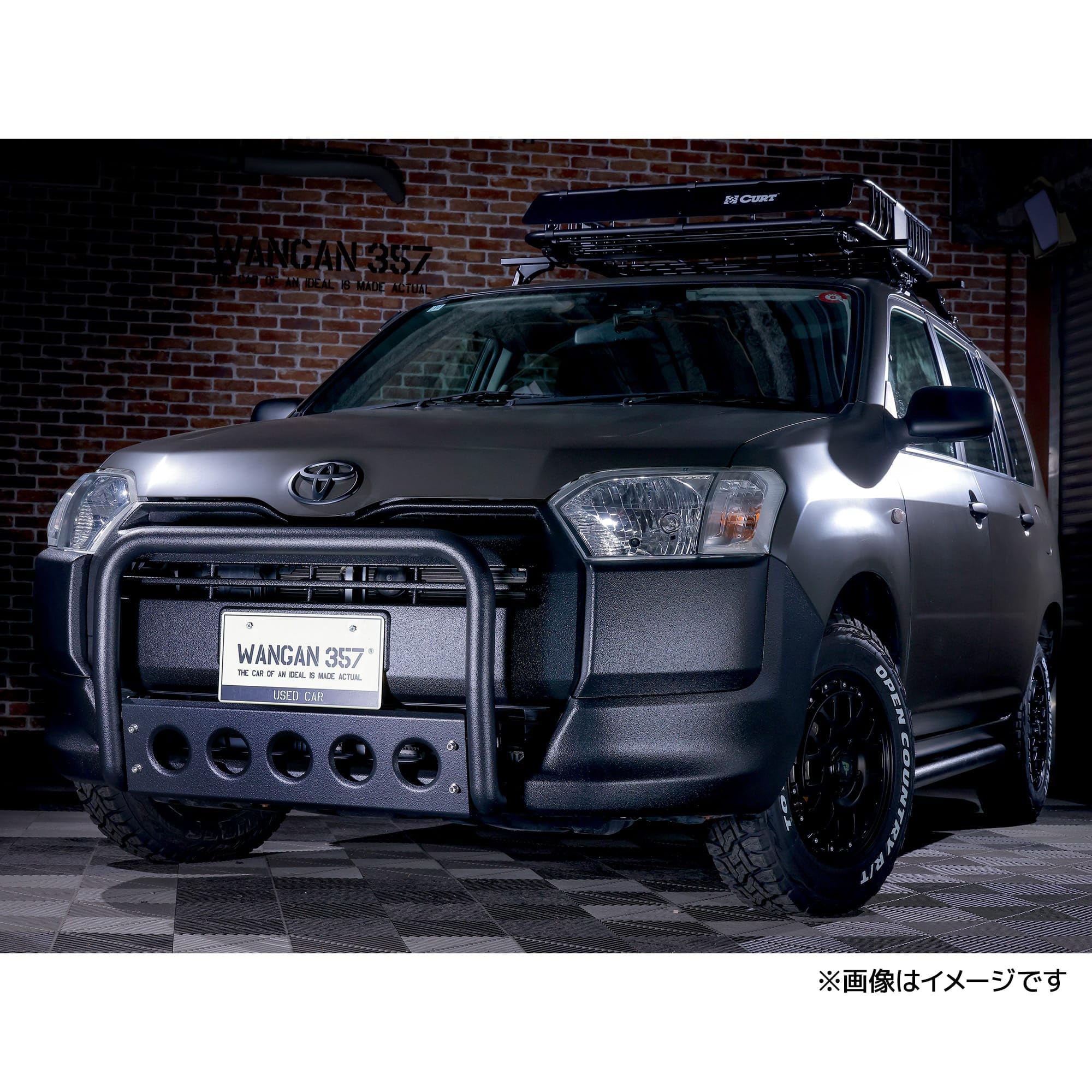 Amazon | WANGAN357 フロントグリルガード グリルバー NCP160 NCP165 