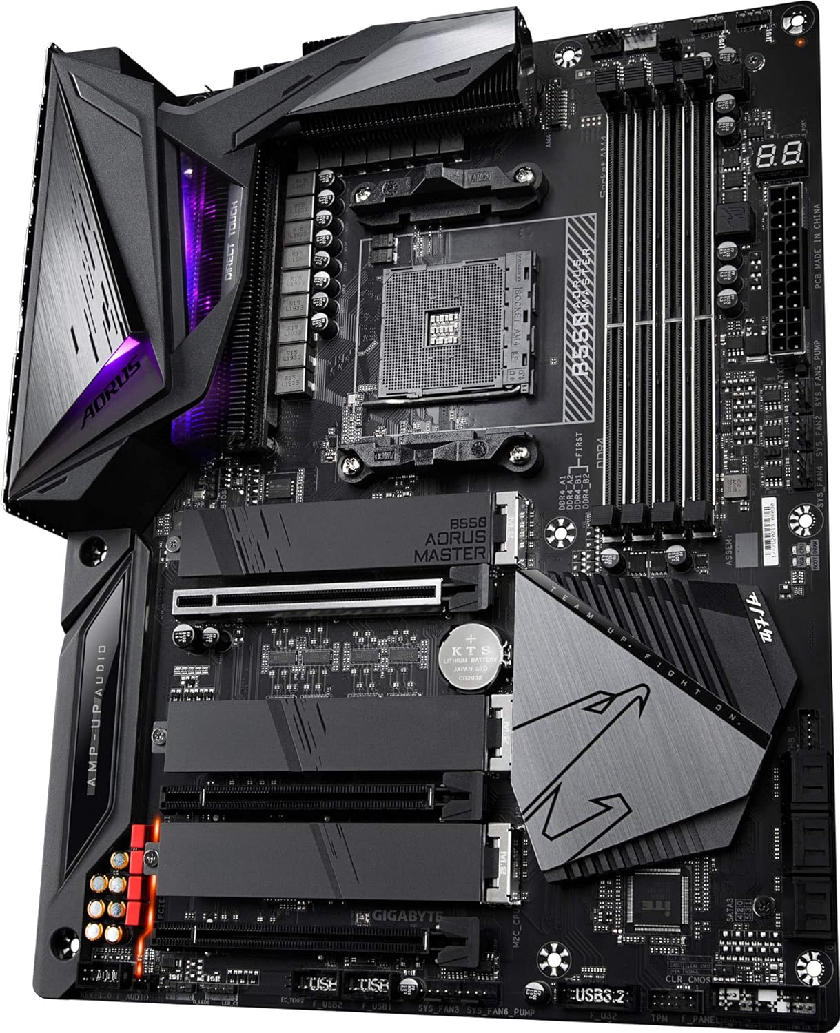Gigabyte AMD B550 Aorus Master Socket AM4 ATX DDR4-SDRAM Motherboard
