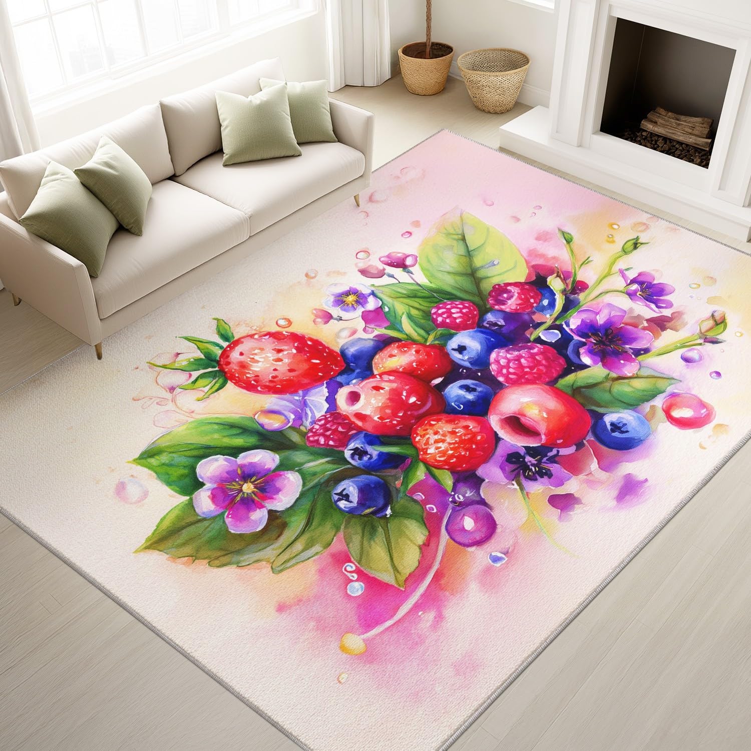 Bold Adventure Alfombra con estampado de cebra, tigre y leopardo, para sala de estar, dormitorio, lavable, antideslizante, suave, alfombra estampada y decoración del hogar, 150 x 210 cm
