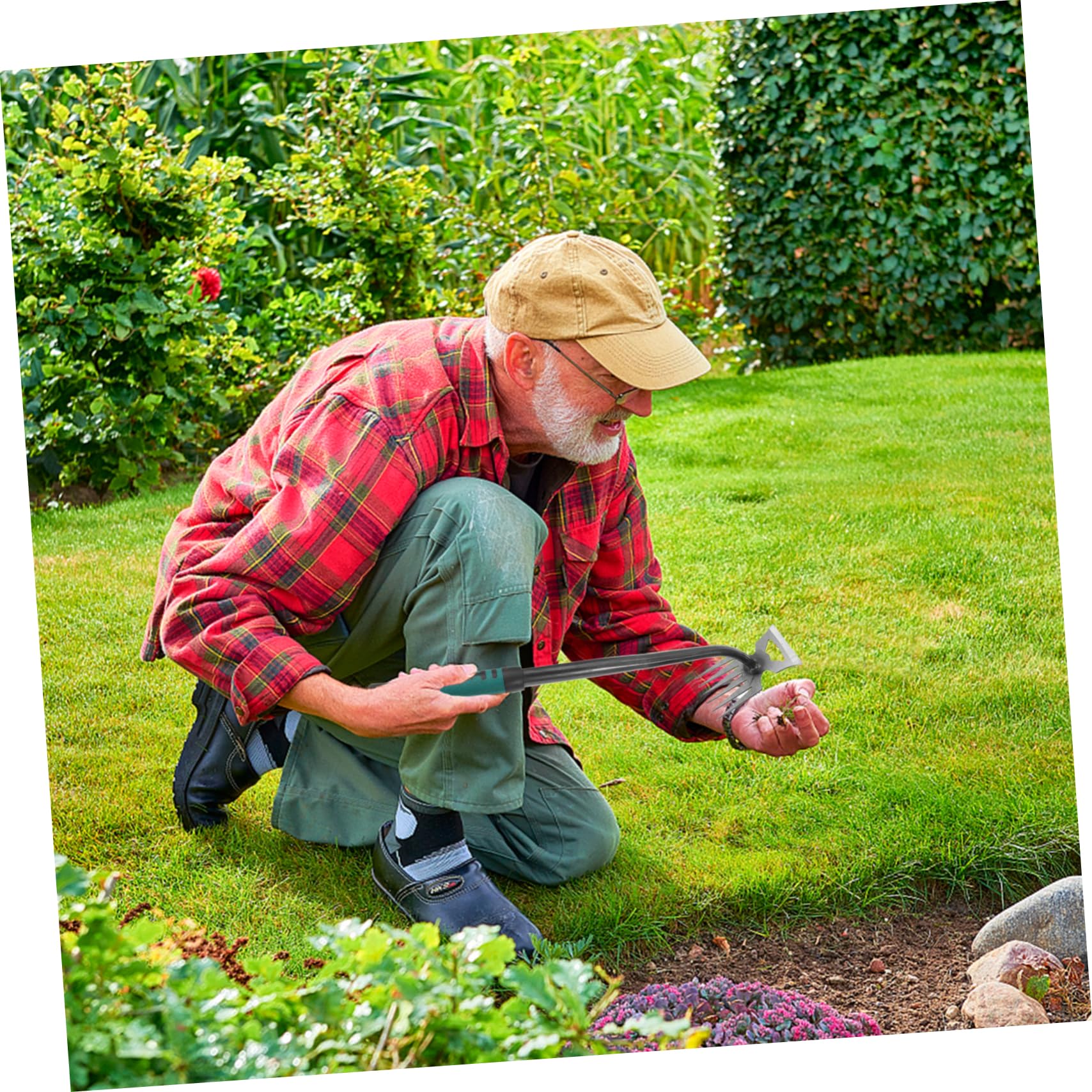 Toddmomy 5stücke Gartenwerkzeug Multifunktionaler Edelstahl Unkrautstecher Leichter Handweeder Mit Zähnen Für Effektives Jäten Und Entfernen Von Wurzeln Für Gartenpflege