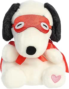 Aurora Palm Pals Snoopy Peluche 12,7 Cm – Morbido E Collezionabile, Personaggio Peanuts