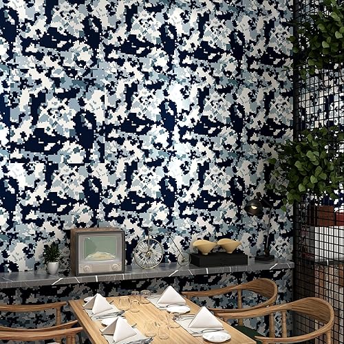 Miniatura 3 de Papel tapiz de camuflaje urbano, papel tapiz de camuflaje militar, sin costuras, abstracto, del ejército y la caza, papel tapiz para despegar y