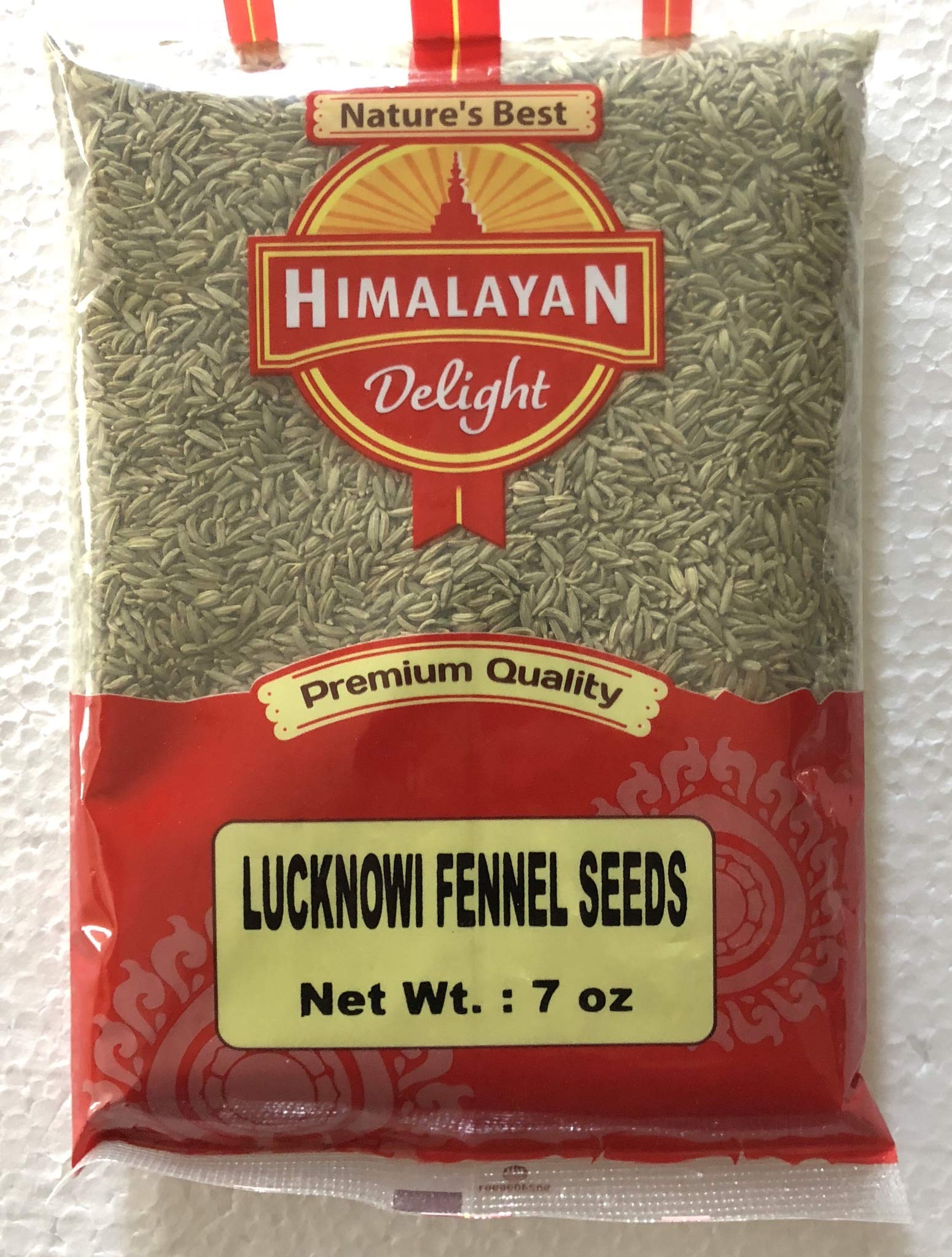 Himalayan Delight Premium Quality Lucknowi Fennel Seeds - 7 Ounce/200 Grams