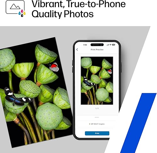 Miniatura 14 de HP Envy Inspire 7955e Impresora inalámbrica de inyección de tinta a color, impresión, escaneo, copia, fácil configuración, impresión móvil, mejor