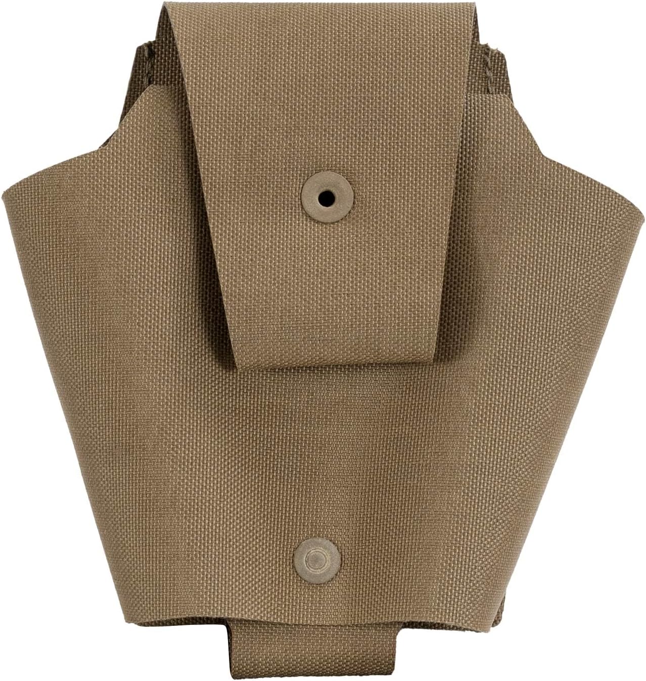 Universal Double Handcuff Pouch, High-Strength Laminate Material, MOLLE Compatible, Snap Retention, Multiple Colors