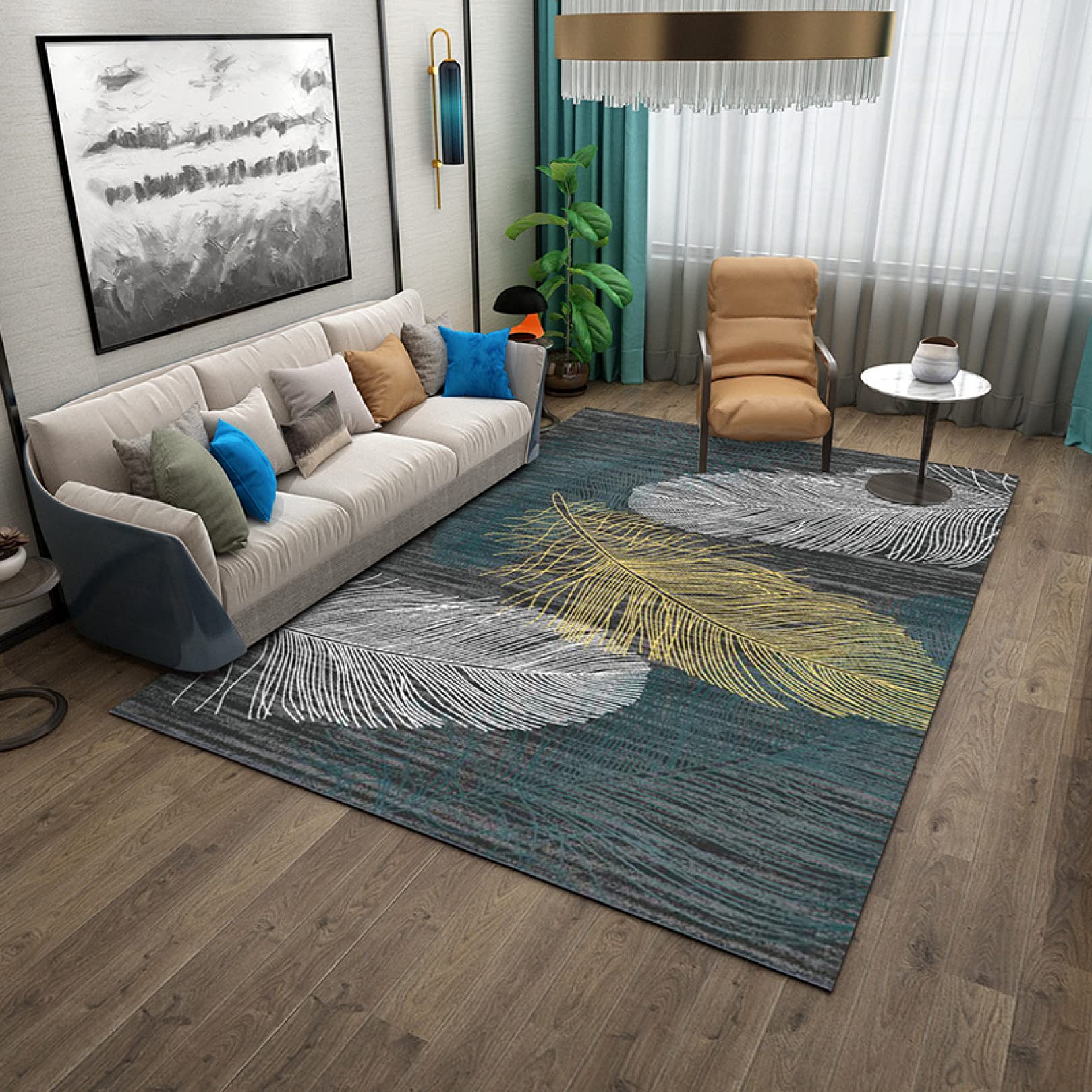専用！ウィルトン織ギャッベ 高密度 ラグ150×225cm-86001 専用！ウィルトン織ギャッベ 高密度 ラグ150×225cm-86001